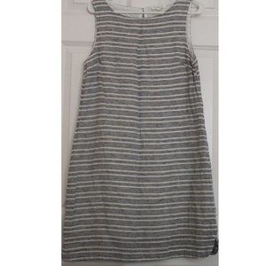 Beach Lunch Lounge Lines Dress Stripes Minimalist beach Office Sz M NWOT
